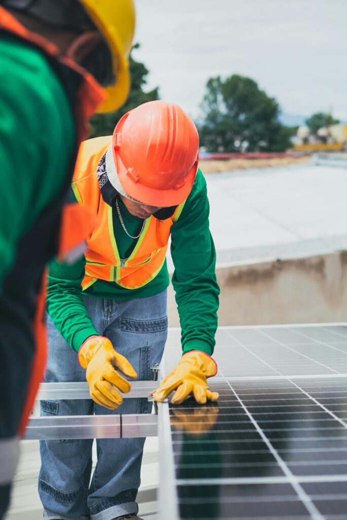 Installation solar pannel